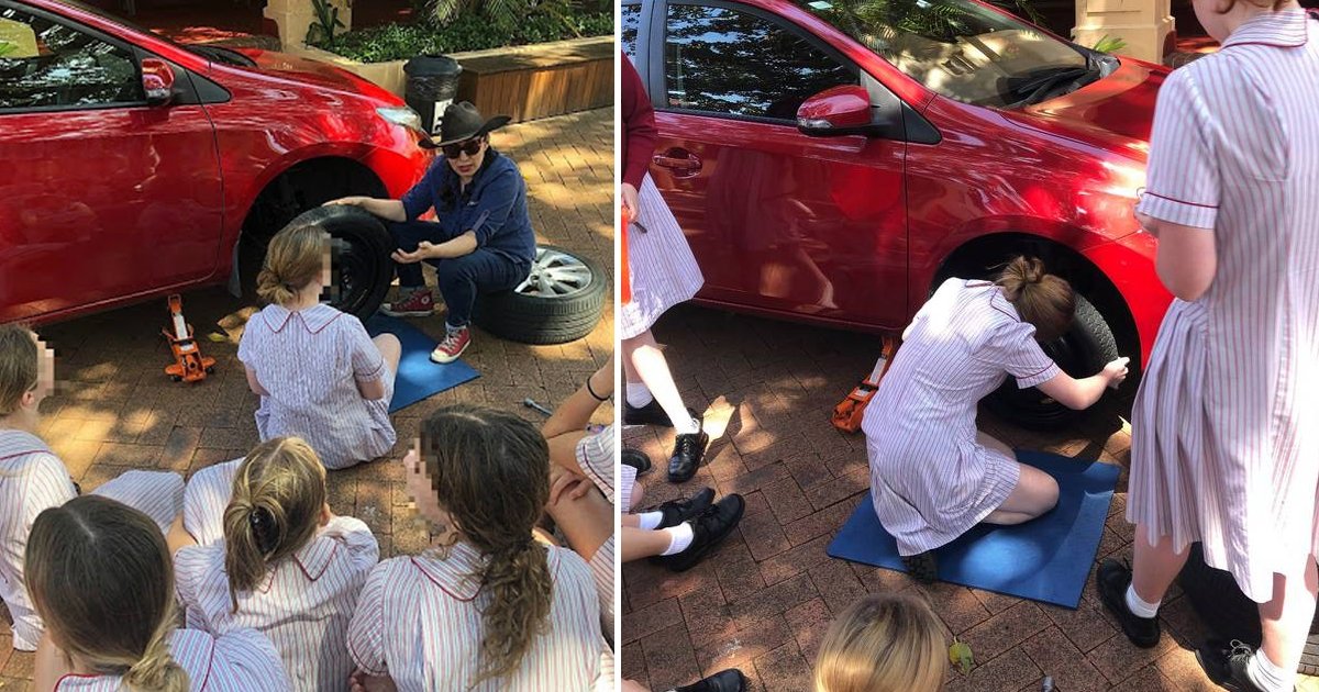 sdfsdfsdfaaa.jpg?resize=412,232 - Sydney’s Girl School Offers Students Lessons On ‘Essential Skills’ For Car Maintenance