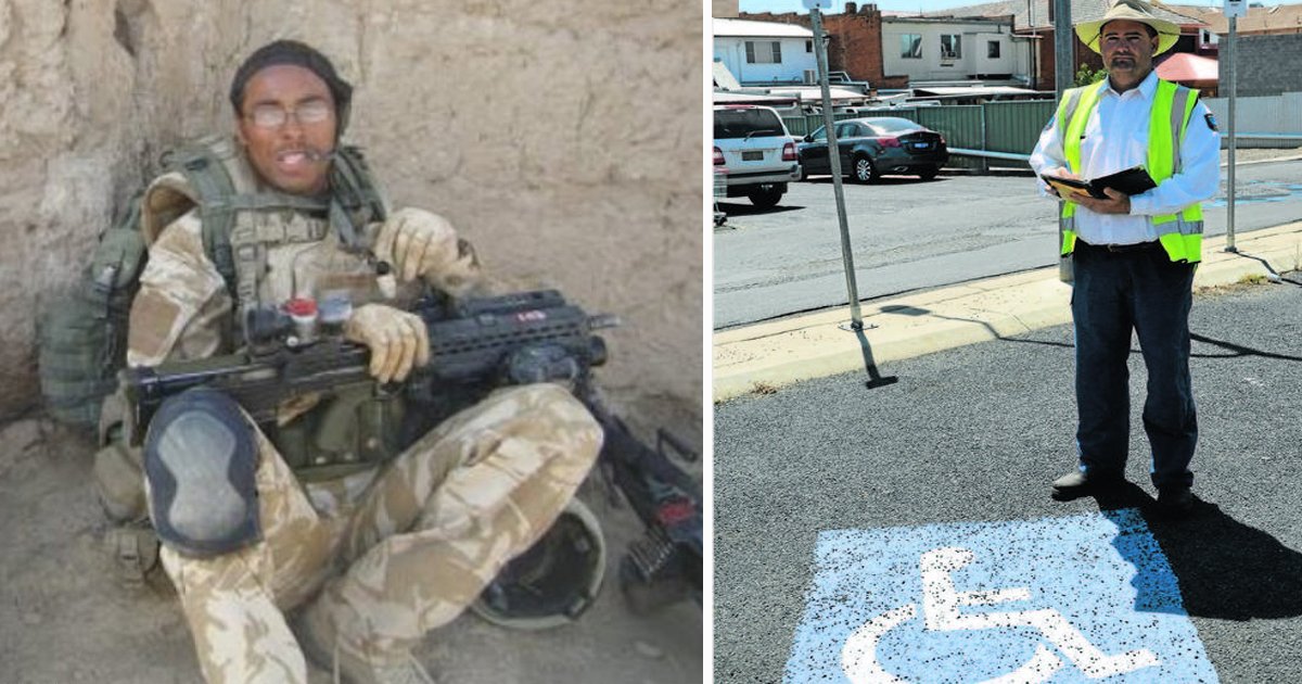 sdfsdfsdfs.jpg?resize=412,275 - Brave War Hero With No Legs Fined £60 For Parking In Disabled Bay