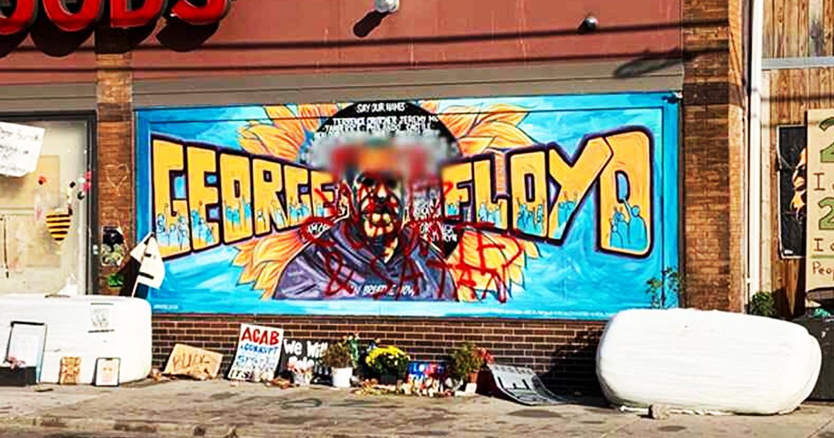 sffa.jpg?resize=1200,630 - George Floyd Memorial In Minneapolis Vandalized For The Second Time In Seven Weeks