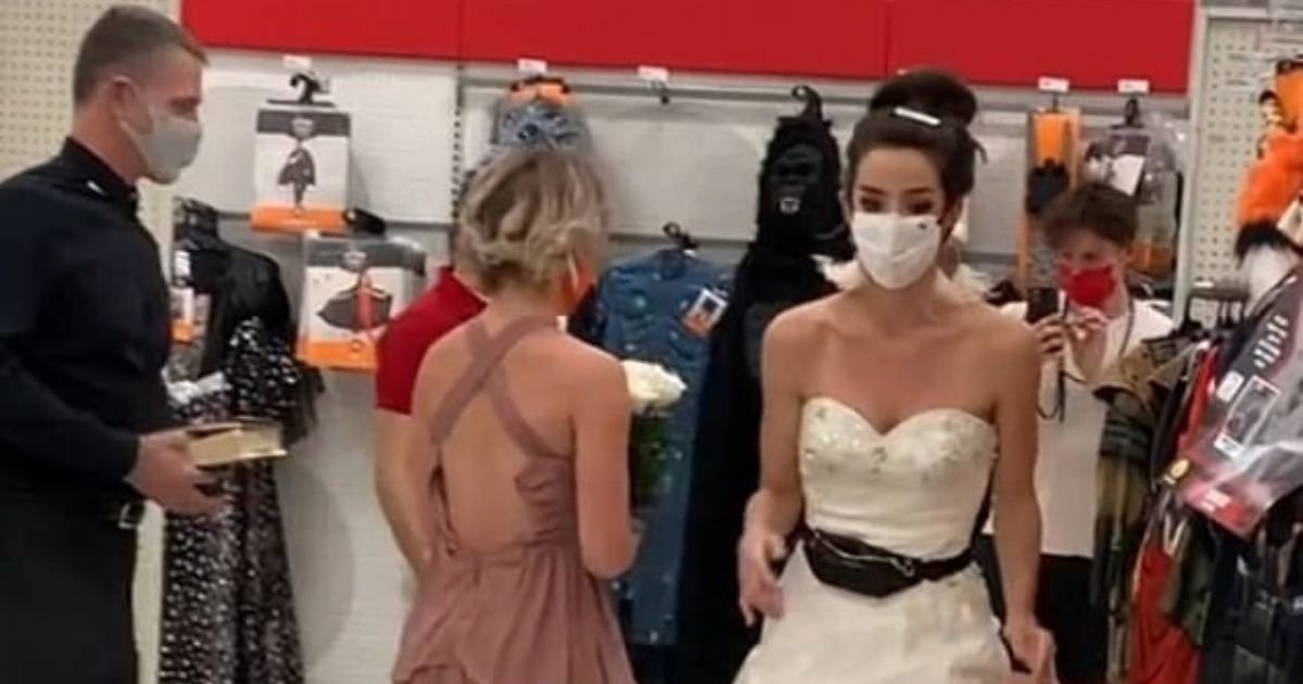 untitled design 3 11.jpg?resize=1200,630 - Woman Storms The Store And Demands Her Boyfriend Marries Her On The Spot