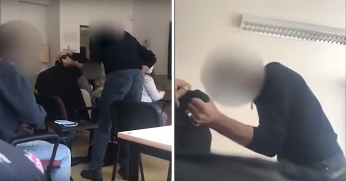 vonjour1 1.png?resize=1200,630 - Vidéo : un professeur violente un élève qui refusait de porter un masque