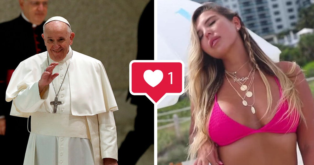 1 112.jpg?resize=412,232 - El Papa Francisco Da "Me Gusta" A La Foto Provocativa De Una Modelo Brasileña Y Las Redes Sociales Lo Exponen