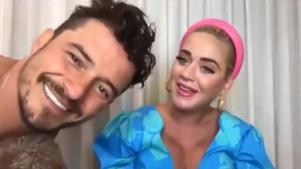 El ridículo susto en directo de Orlando Bloom a Katy Perry en pleno embarazo