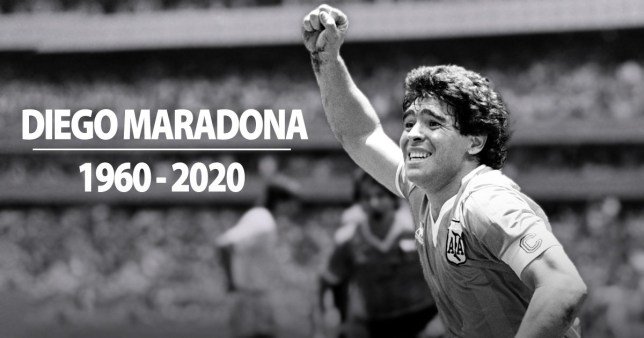 Diego Maradona dead: Argentine football legend dies aged 60 | Metro News