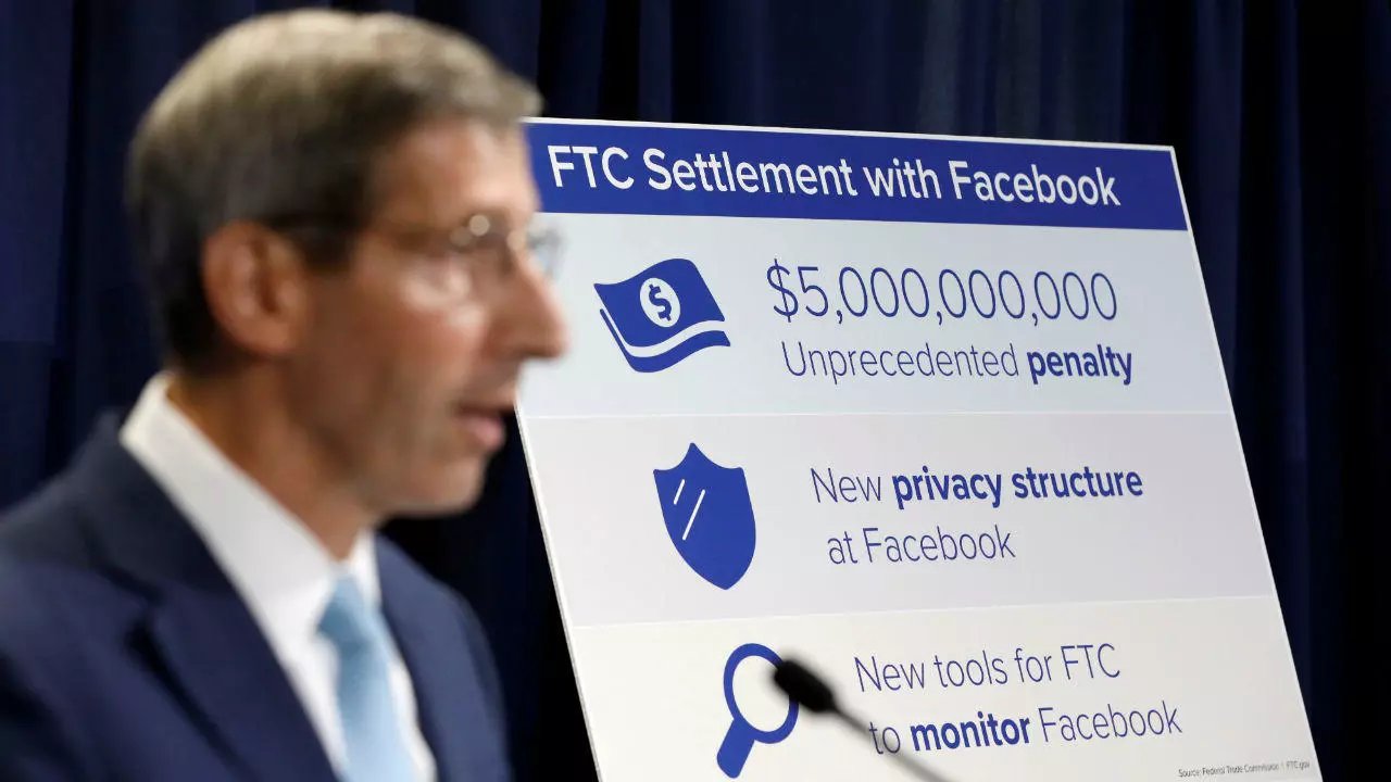 Facebook pagará una multa récord de 5.000 millones de dólares por violación a la privacidad