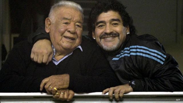 Murió Don Diego, el padre de Maradona - BBC News Mundo
