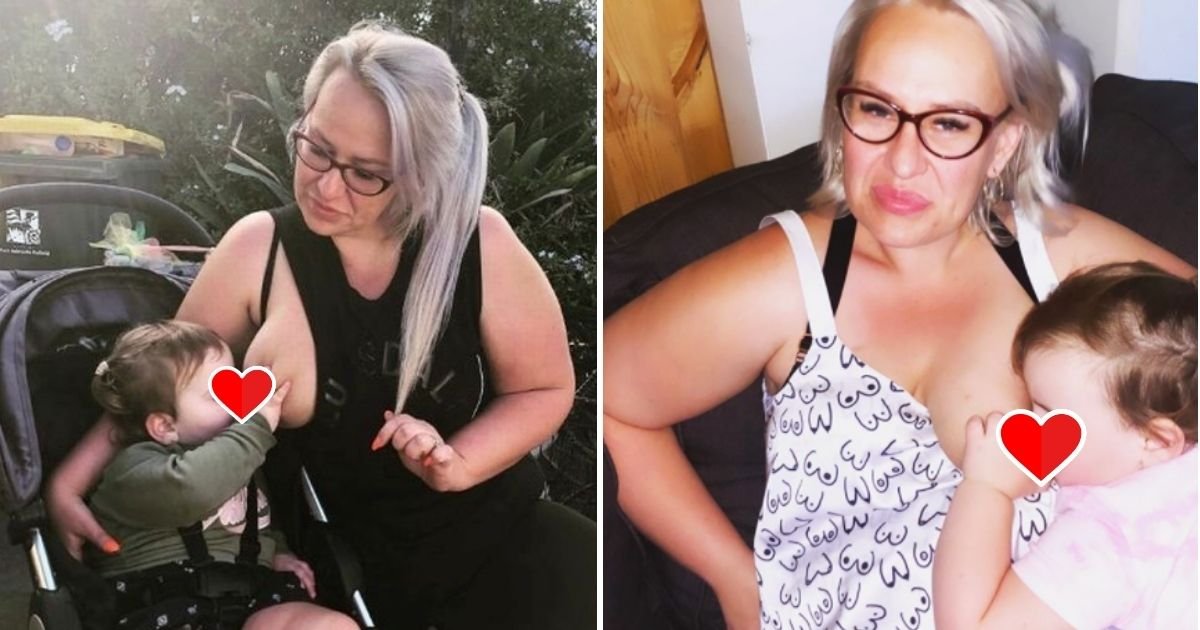 amy6.jpg?resize=412,275 - Breastfeeding Mother Left Heartbroken After Strangers Shamed Her And Her Daughter