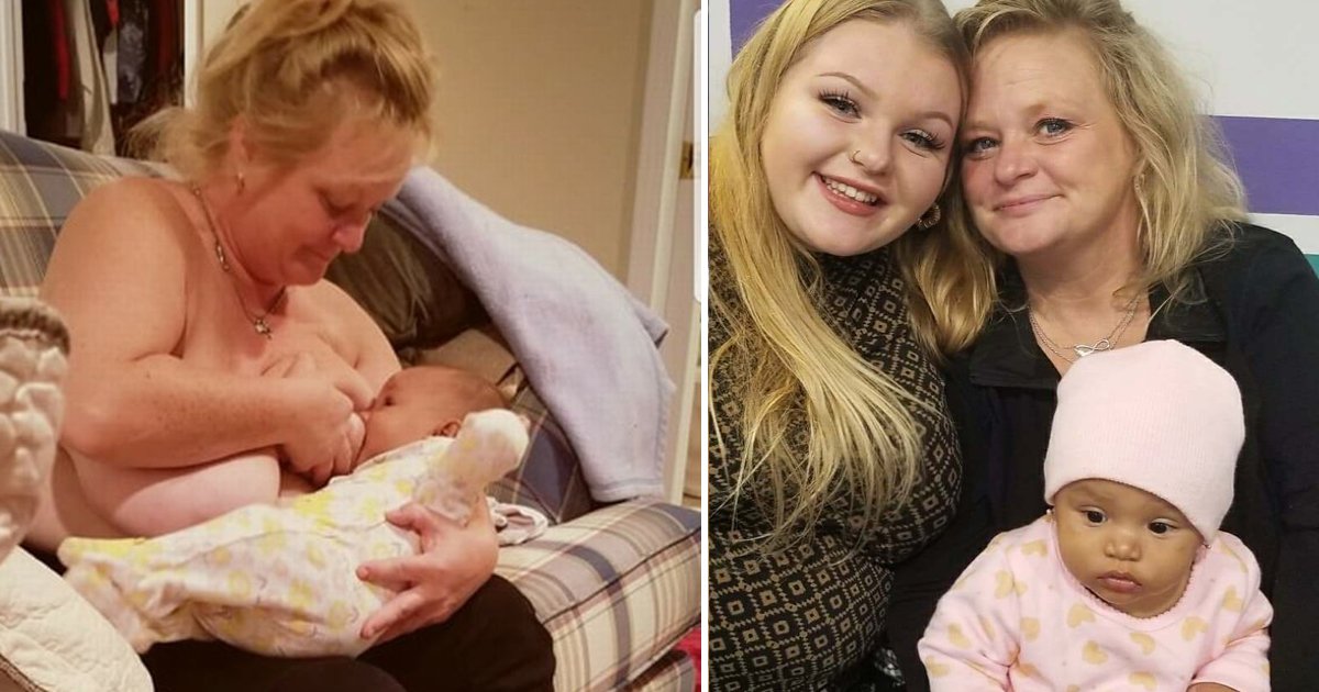 asdfdasf.jpg?resize=412,275 - Grandma Goes Viral For Breastfeeding Her Daughter's 10-Month-Old Baby