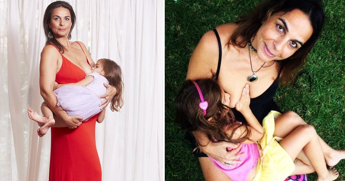 gadsgasd.jpg?resize=412,275 - Belly Dancer Mum Opts To Breastfeed Child Till 10, Says She's 'Hooked' To The Bond