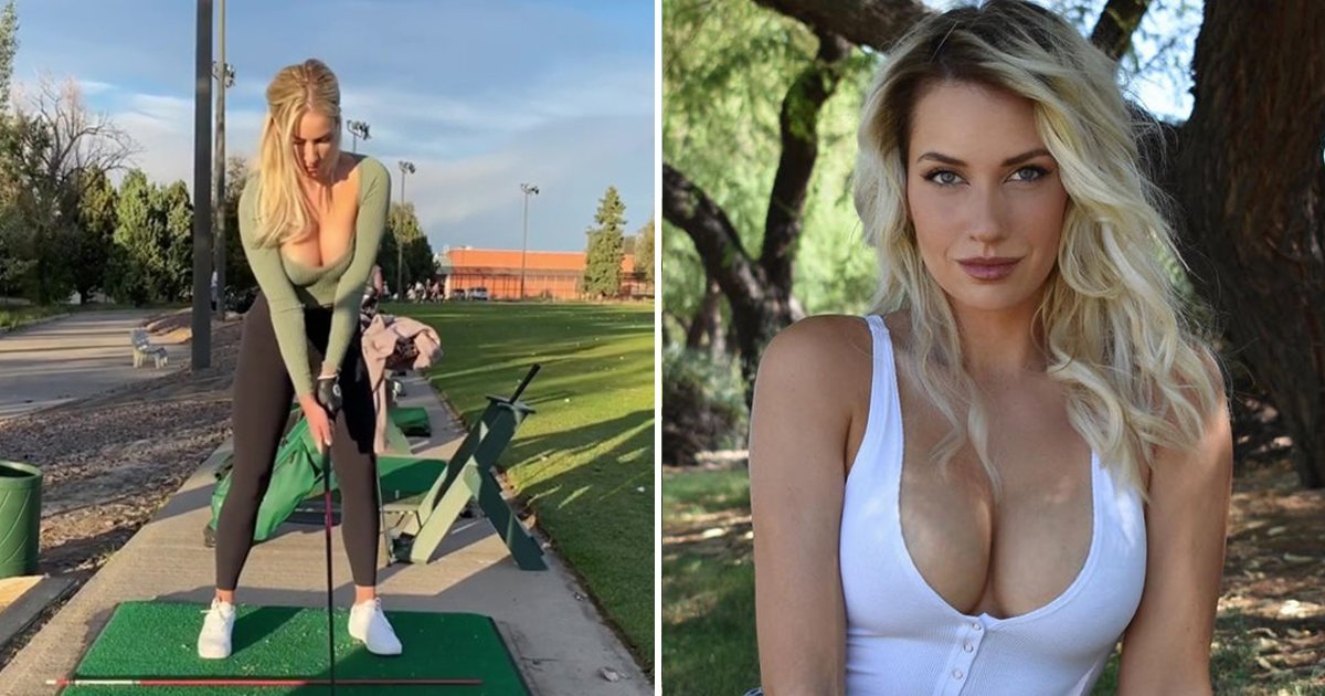 gsdfsdsfsdf.jpg?resize=412,275 - Ex-Golf Star Paige Spiranac Turns Heads In Figure Hugging Low-Cut Top