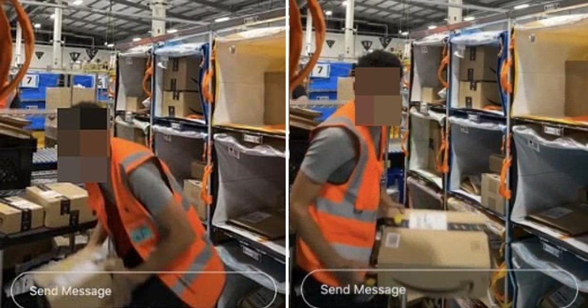 gssdfsdf.jpg?resize=412,232 - New Video Shows Amazon Delivery Worker Intentionally Damaging Parcels With Pleasure