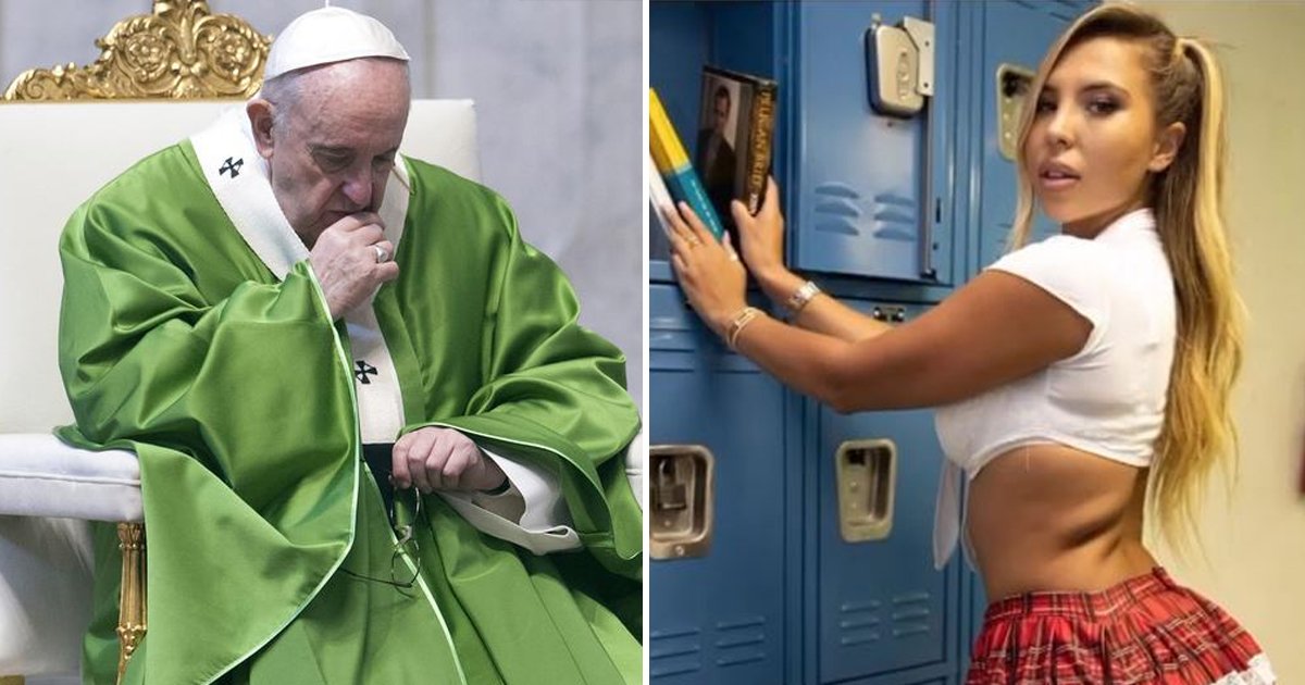 hahaweew.jpg?resize=412,275 - Pope Francis Under The Radar For Liking ‘Saucy Picture’ Of Brazilian Bikini Model