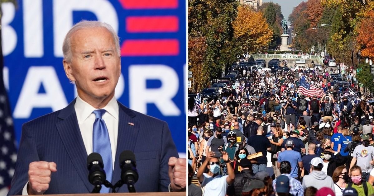 jb.jpg?resize=412,275 - Joe Biden Is Embraced By Son Hunter And Grandchildren After Major Networks Call The Election For Him