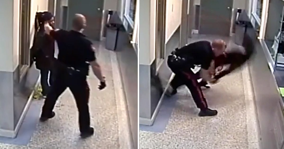 sadf.jpg?resize=1200,630 - Video Shows A Cop Body-slamming Black Woman In Handcuffs