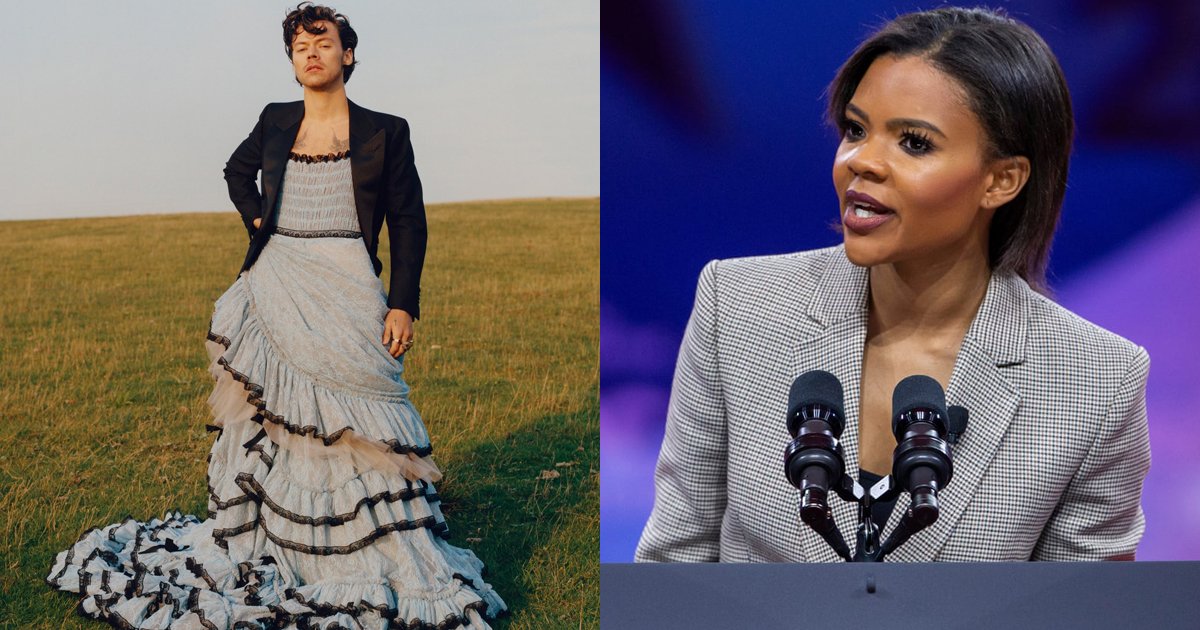 thubnail recovered 14.jpg?resize=1200,630 - Candace Owens Slammed Harry Styles For Wearing A Dress On Vogue Cover