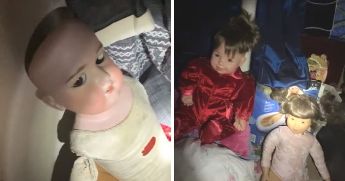 untitled design 11 3.jpg?resize=412,232 - Woman Discovers Secret Room Filled With Creepy Dolls Inside Her House