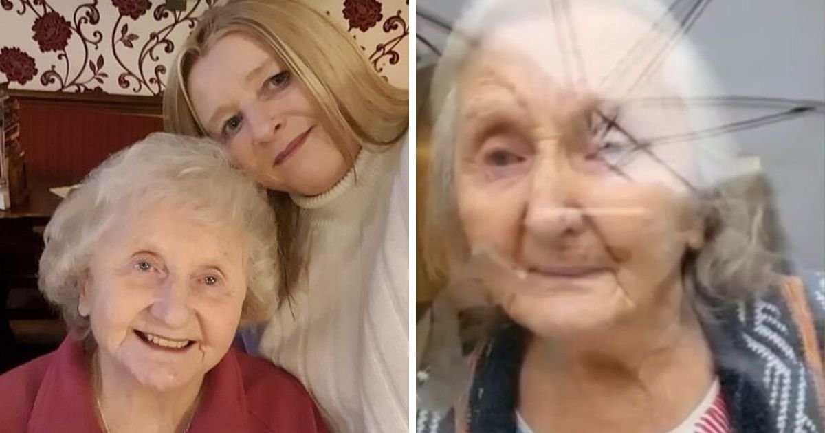 Grandma With Dementia Breaks Into Tears After Not Being Allowed To Hug