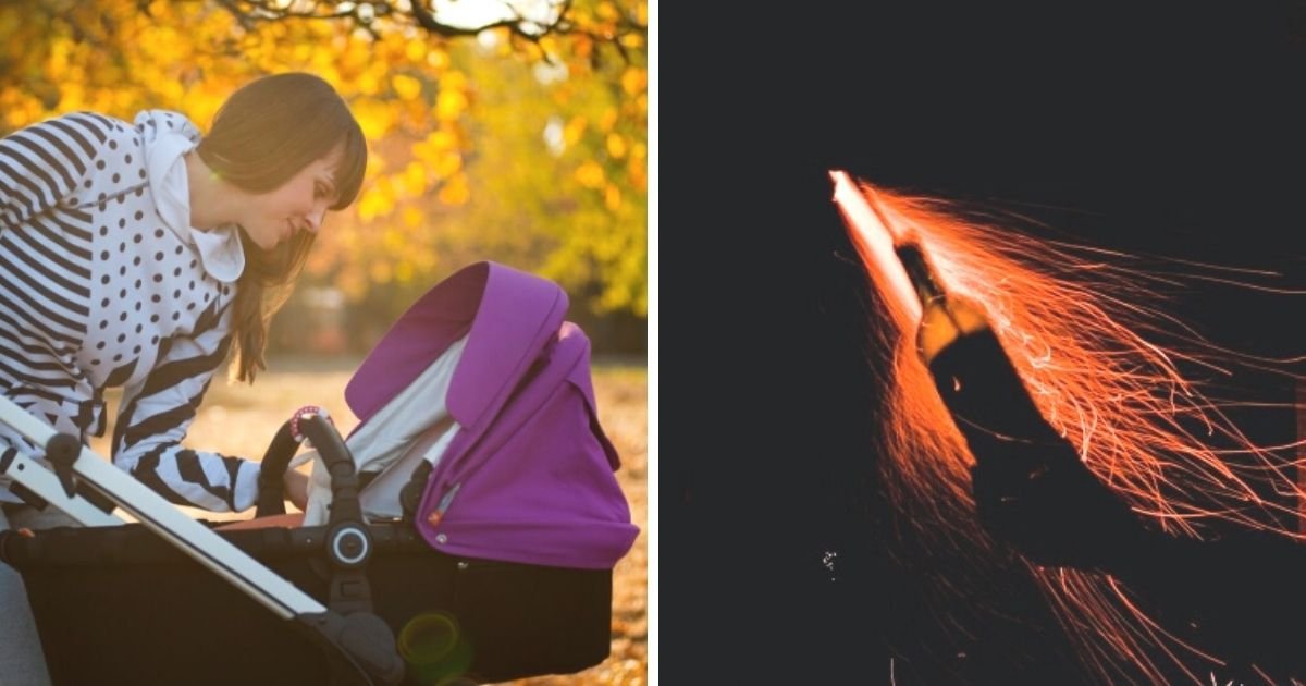 untitled design 5 9.jpg?resize=412,232 - Baby’s Clothes Catch Fire After Group Launches Fireworks Into Stroller