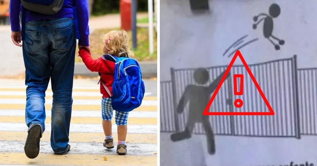 untitled design 8 2.jpg?resize=412,232 - School Banned Parents From 'Literally Throwing' Their Children Over The Gates