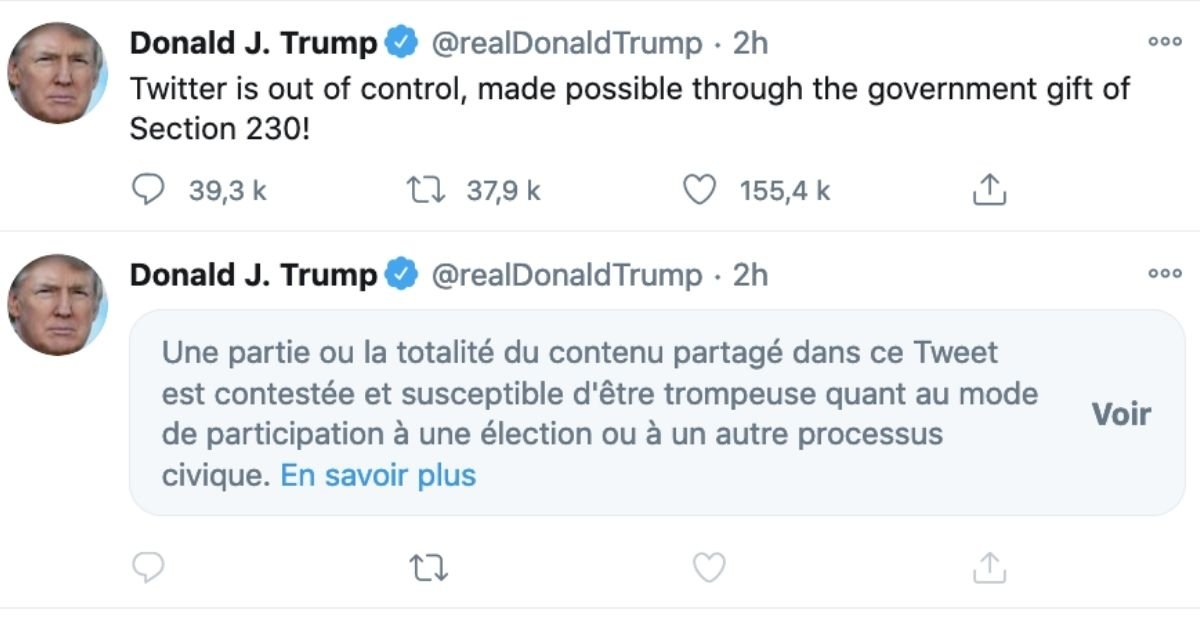 vonjour3 1.jpg?resize=412,275 - Élections américaines : les tweets de Donald Trump censurés