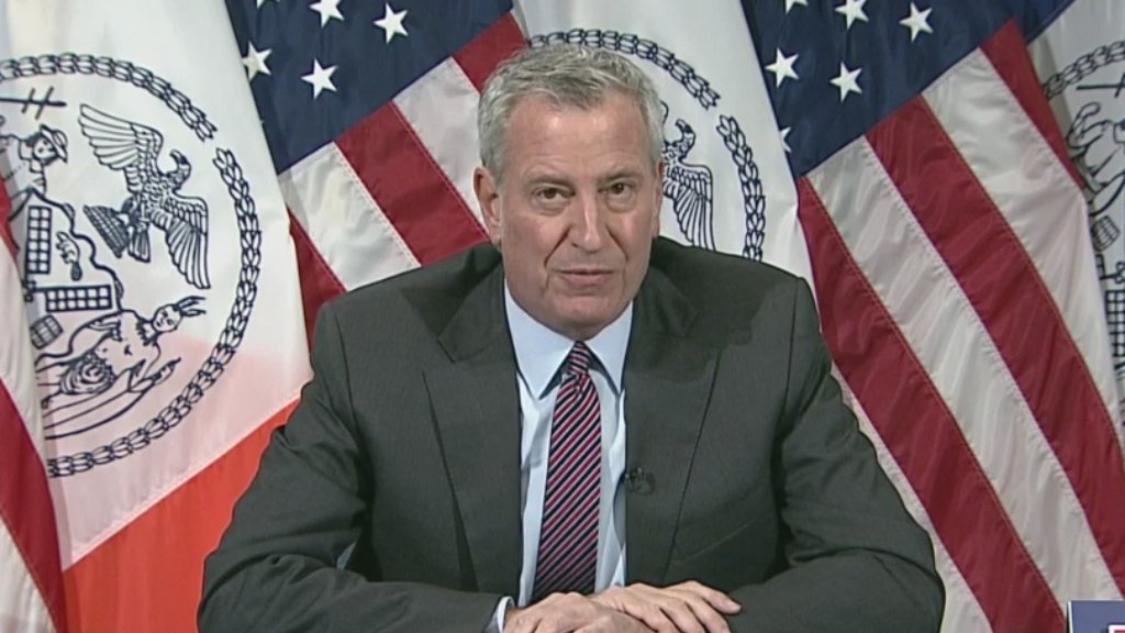 Mayor De Blasio Urges New Yorkers To Stay Home For The Holidays: 