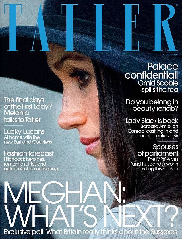 Grisham was blamed for Melania Trump loosing a cover of Tatler to Meghan Markle