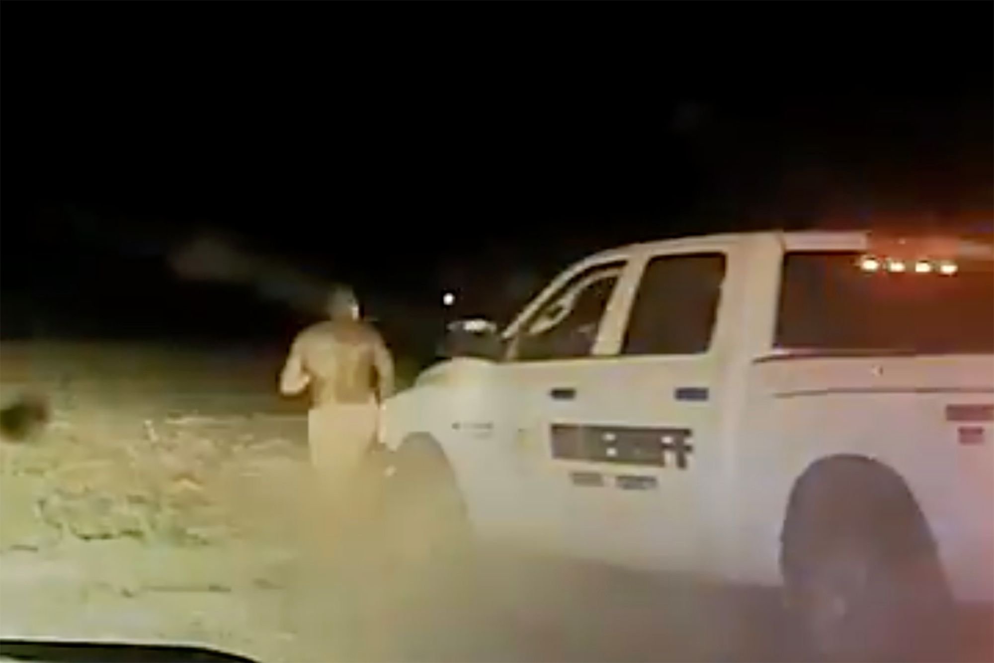 Video shows deputy run over fleeing black man