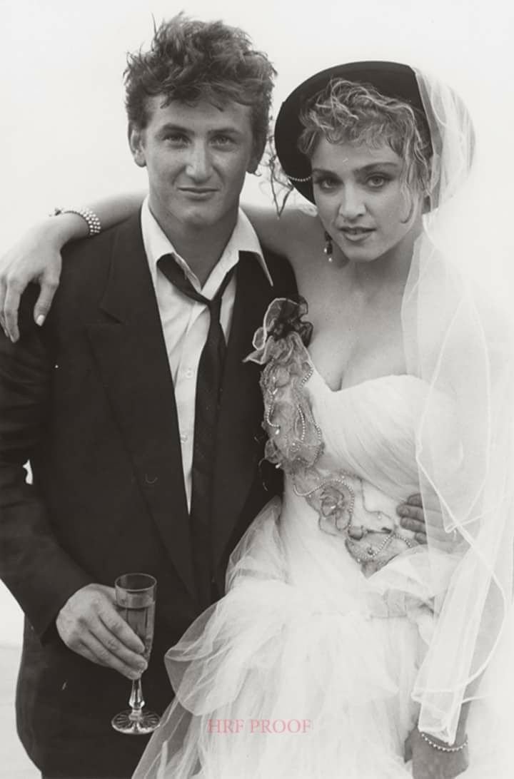 Sean Penn and Madonna