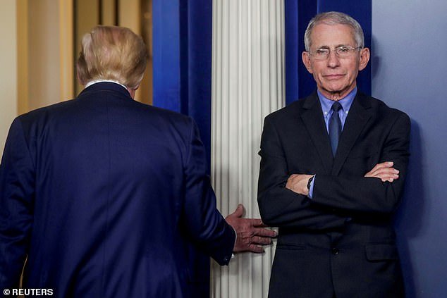 Fauci has had a difficult relationship with Donald Trump, who called the doctor an 