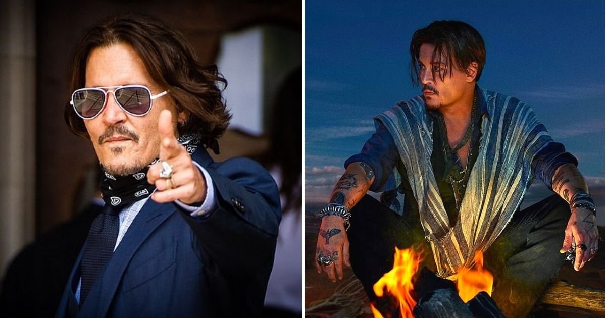 depp7.jpg?resize=412,275 - Lawyer Slams A Luxury Brand For Using Johnny Depp's Face In Ads After He Lost 'Wife Beater' Libel Trial