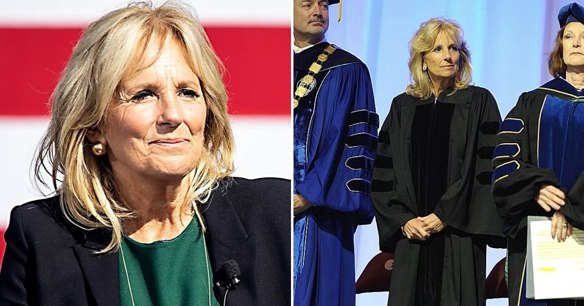 jill6.jpg?resize=412,275 - Wall Street Journal Op-Ed Sparked Fury After Calling Jill Biden 'Kiddo' And Argued Her Doctor Title 'Sounds And Feels Fraudulent'