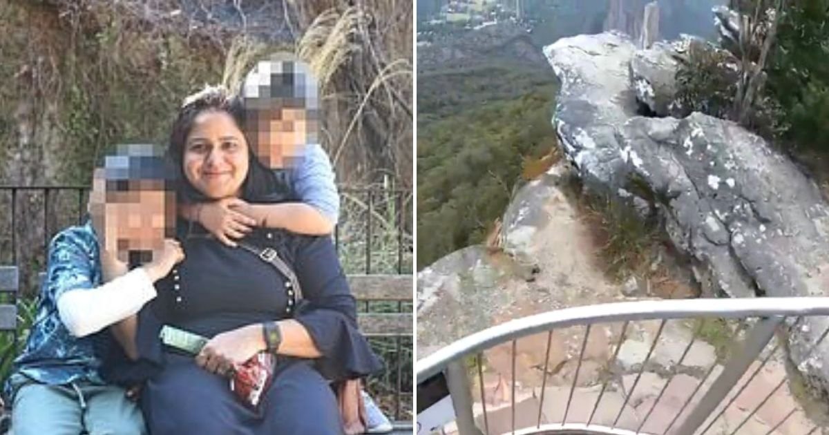 lookout6.jpg?resize=412,275 - Mother Plunged To Death In Front Of Her Kids After Climbing Over A Railing At A Tourist Spot