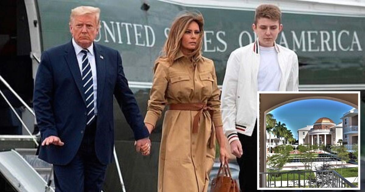 melania5 1.jpg?resize=412,275 - First Lady Melania Trump Tours Florida School For Son Barron As She Prepares For Life After The White House