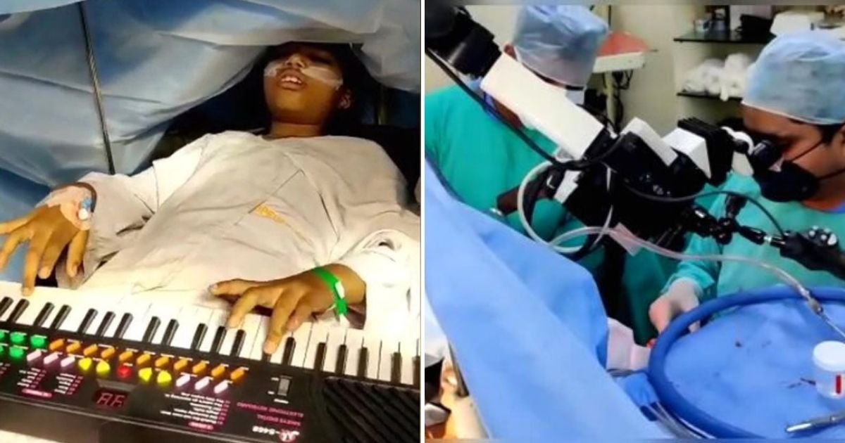 piano4.jpg?resize=412,275 - 9-Year-Old Girl Undergoes Brain Surgery Awake As She Plays Piano And Video Games During The Procedure