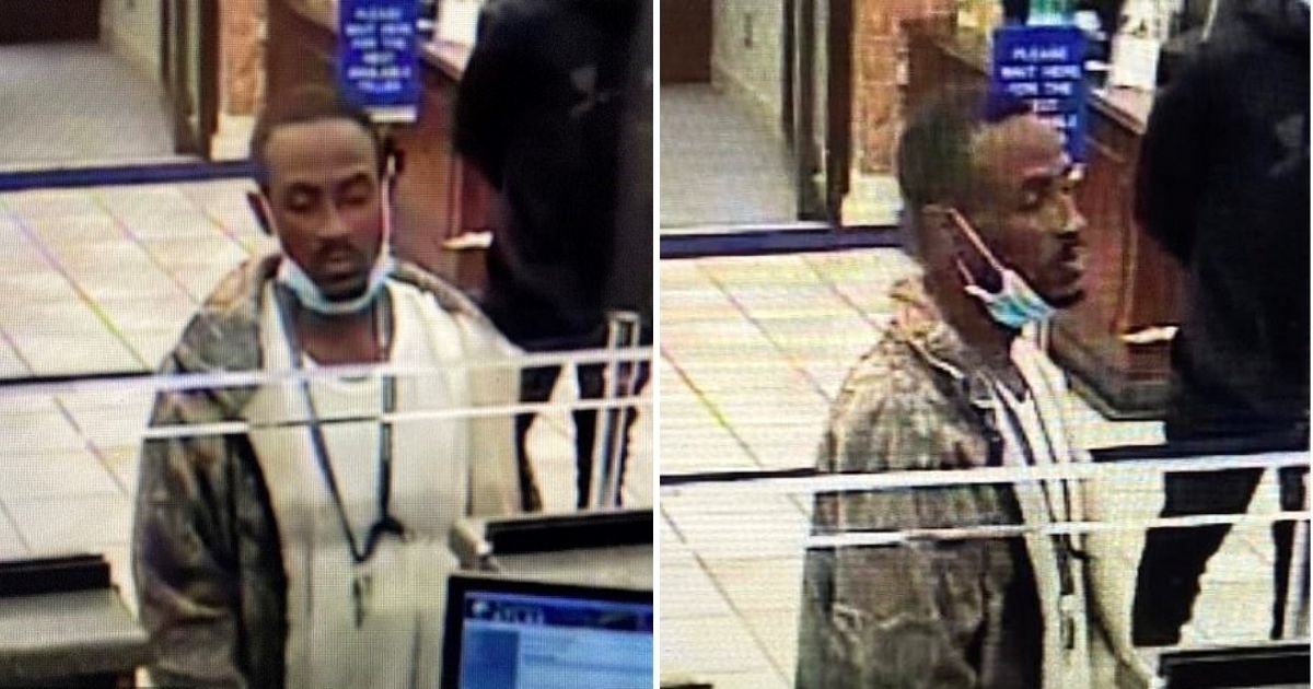 robber4.jpg?resize=412,275 - Man Busted After He Pulled His Face Mask Down During A Bank Robbery