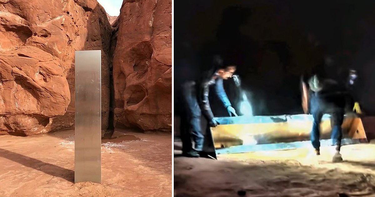 sdafsdf.jpg?resize=1200,630 - The Group Who Demolished The Mysterious Utah Monolith Finally Broke Silence