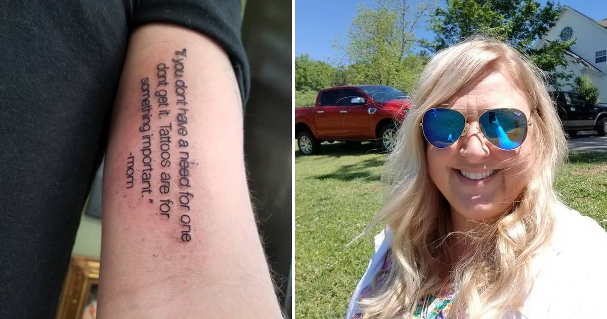 sdfsdfg.jpg?resize=1200,630 - Man Takes Mum’s Words Too Seriously & Ends Up With The Most Unbelievable Tattoo