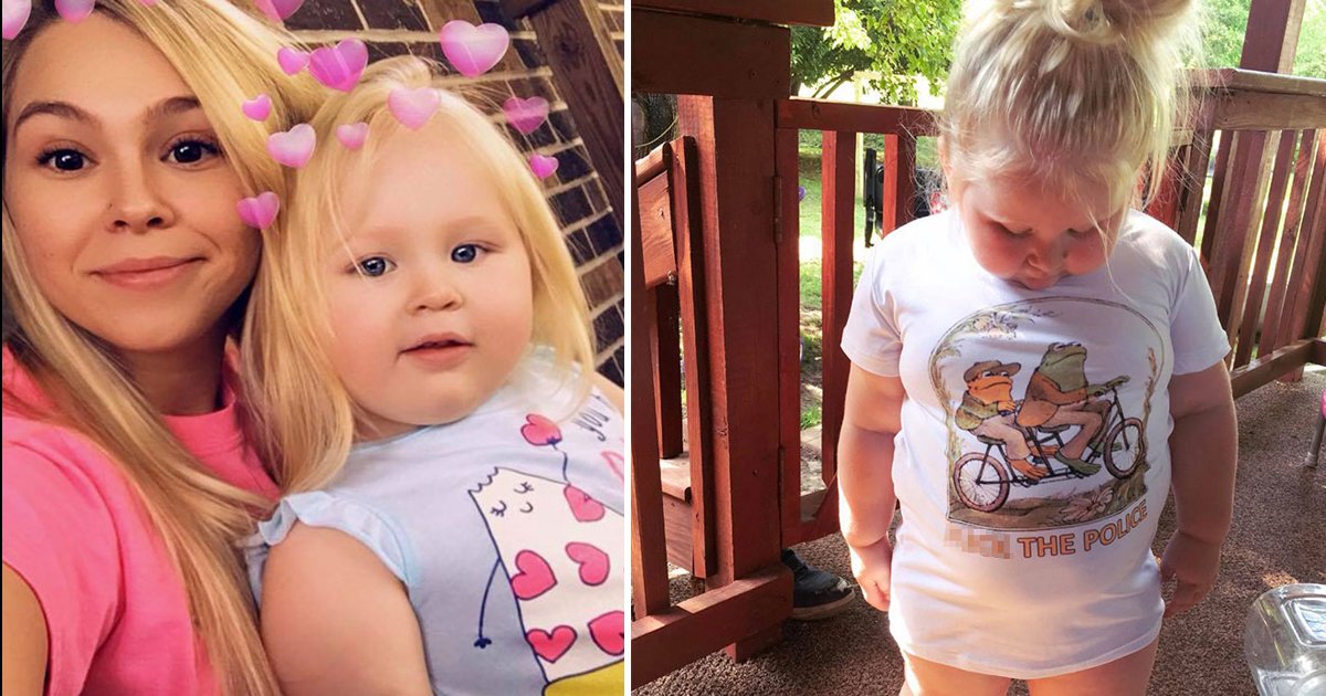 sdfsdfsf.jpg?resize=1200,630 - Mum Buys 3-Year-Old A 'Cute' T-Shirt But Receives A 'NSFW' Labelled One Instead