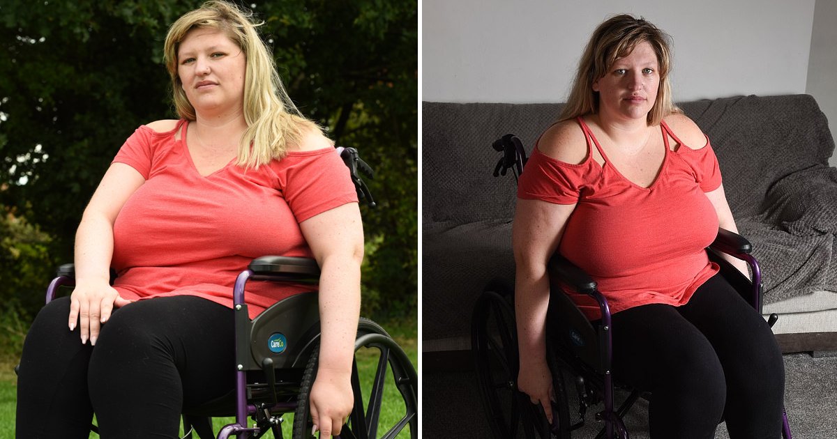 trtrtsdg.jpg?resize=412,275 - Woman With Massive 42I Breasts Left Wheel-Chair Bound After Her Spine Collapses