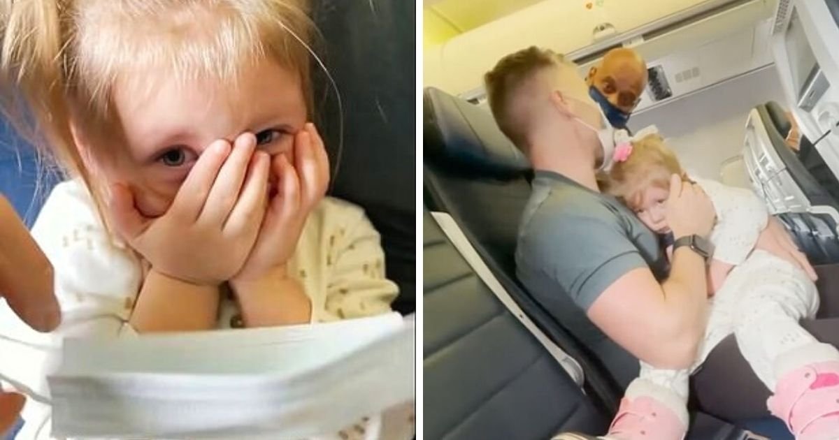 untitled design 2 11.jpg?resize=412,232 - Family Kicked Off Plane After 2-Year-Old Girl Refuses To Wear A Face Mask