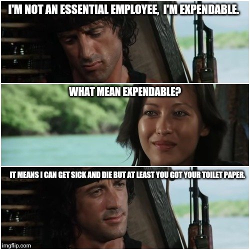 essential employee Memes