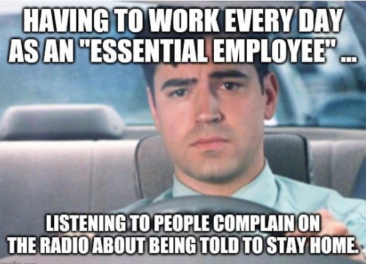 essential employee memes