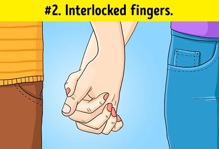 interlocked hands