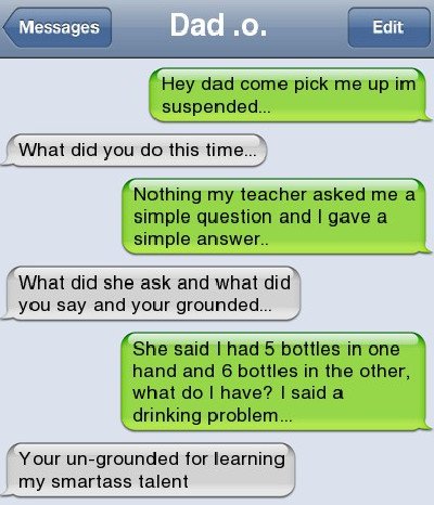 student-teacher texts