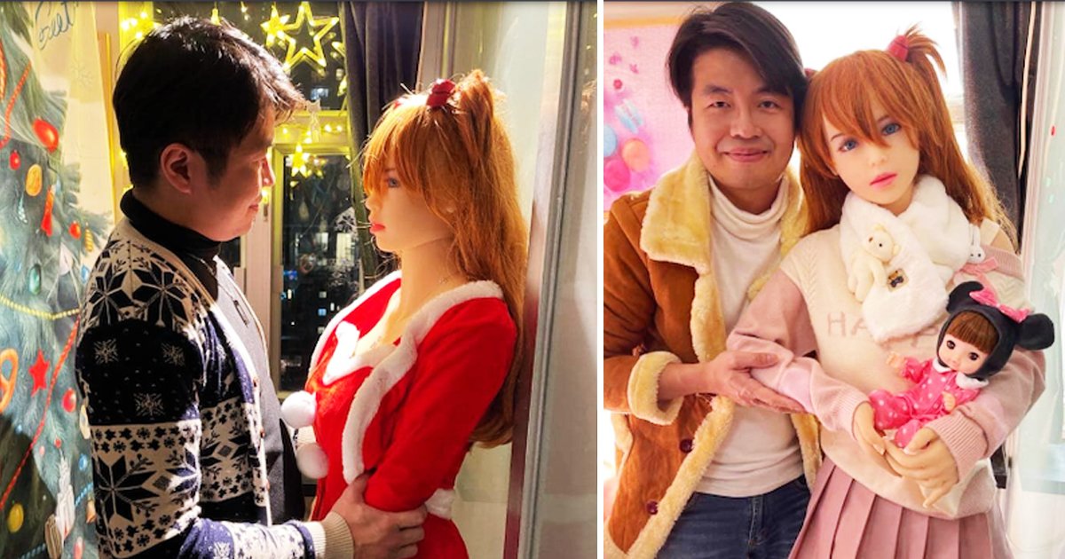 aggag 1.jpg?resize=412,232 - Man Happily Engaged To S*x Doll Announces Birth Of Baby