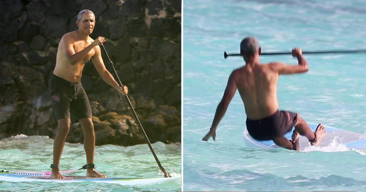 fagg.jpg?resize=1200,630 - Barack Obama Takes Shirtless Paddle Board Ride During His Extended Vacation In Hawaii