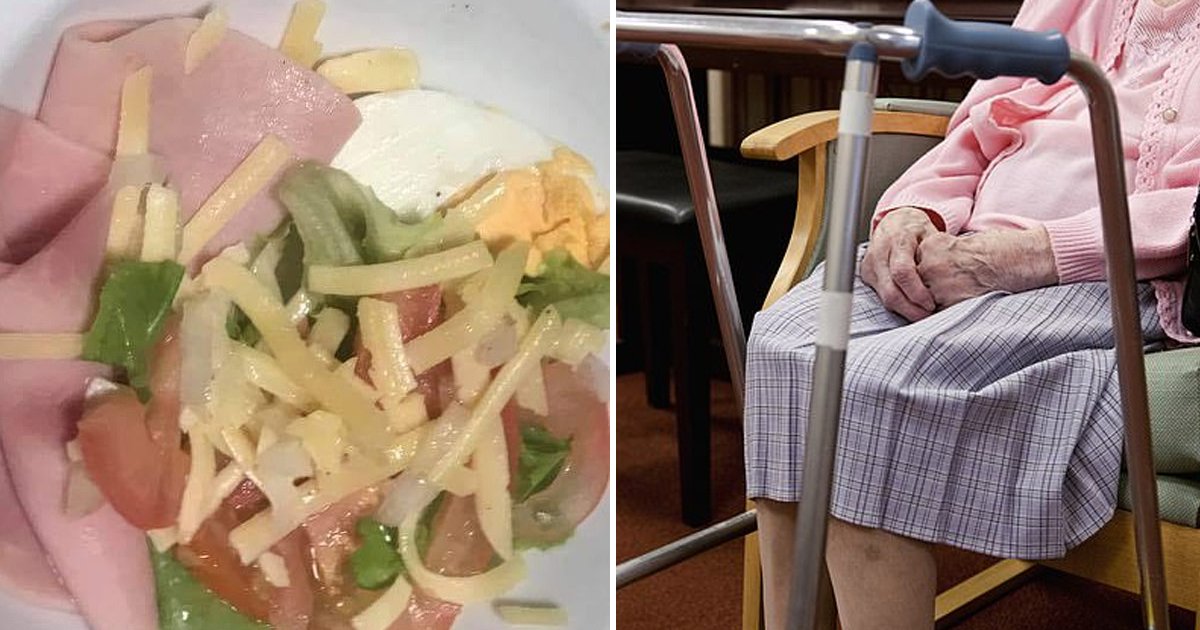 gahaaa.jpg?resize=412,275 - Furious Daughter Slams Nursing Home For Serving Mum 'Disgraceful' Christmas Meal