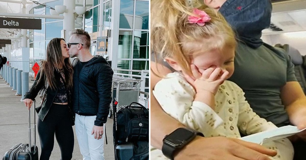 hahahh.jpg?resize=412,275 - Couple Travel Without Toddler Who Was Kicked Off Flight For Refusing To Wear Mask