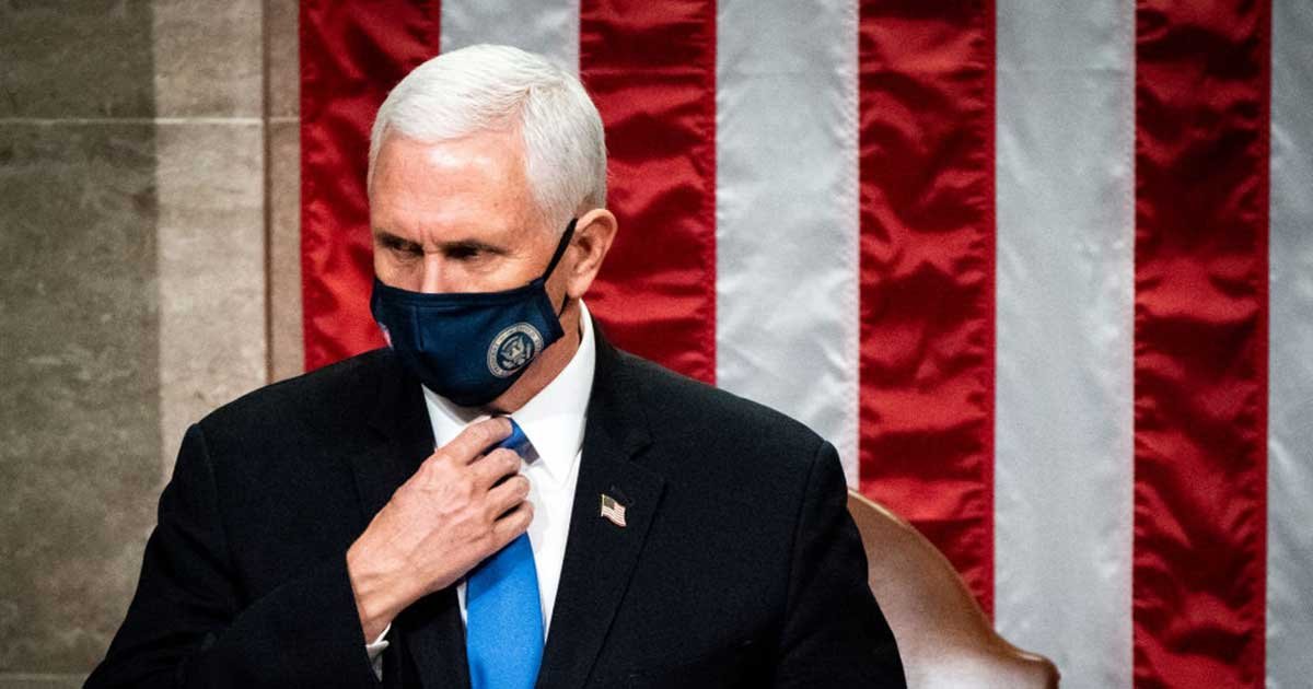 hang mike pence chanted rioters.jpg?resize=412,275 - Twitter Allowed “Hang Mike Pence” Hashtag To Trend Following Trump Ban