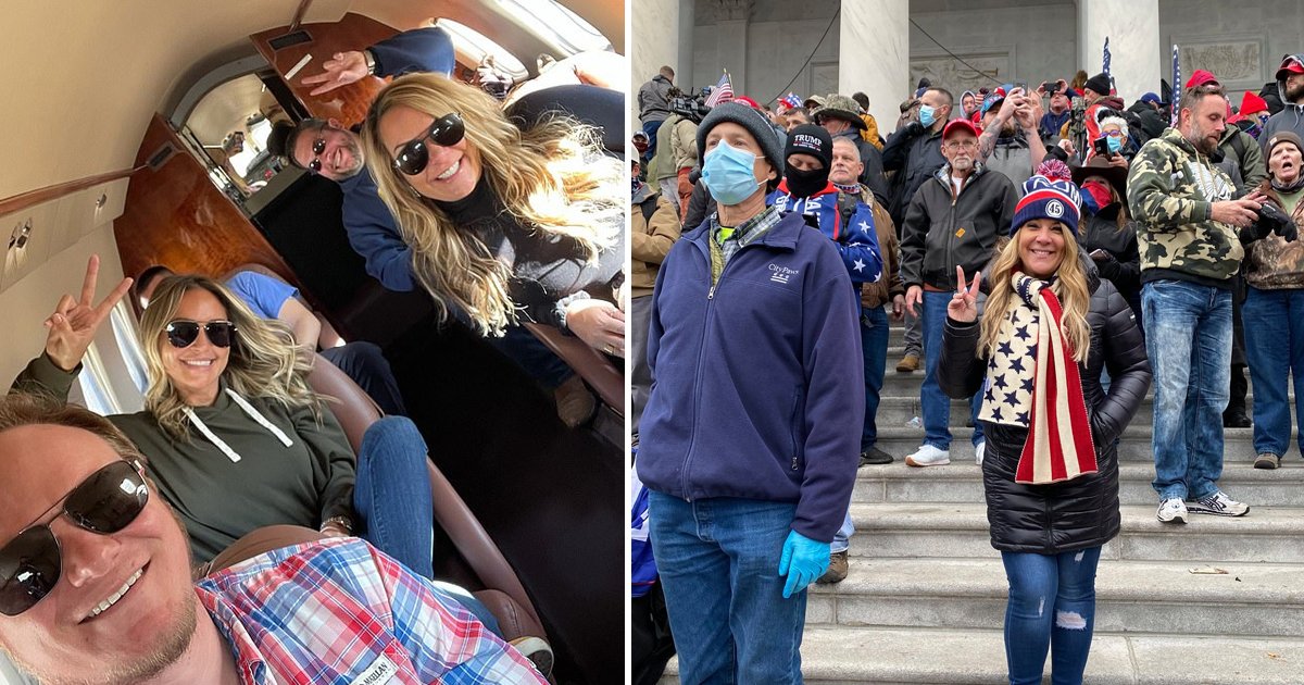 hjj.jpg?resize=1200,630 - Trump Supporter Took 'Private Jet' To Join Protestors In Deadly US Capitol Rally